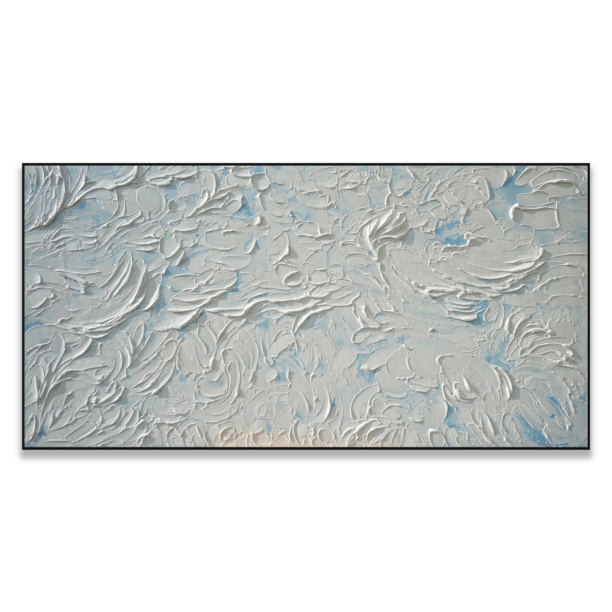 Dipinto a mano acrilico su tela Astratto 70x140cm