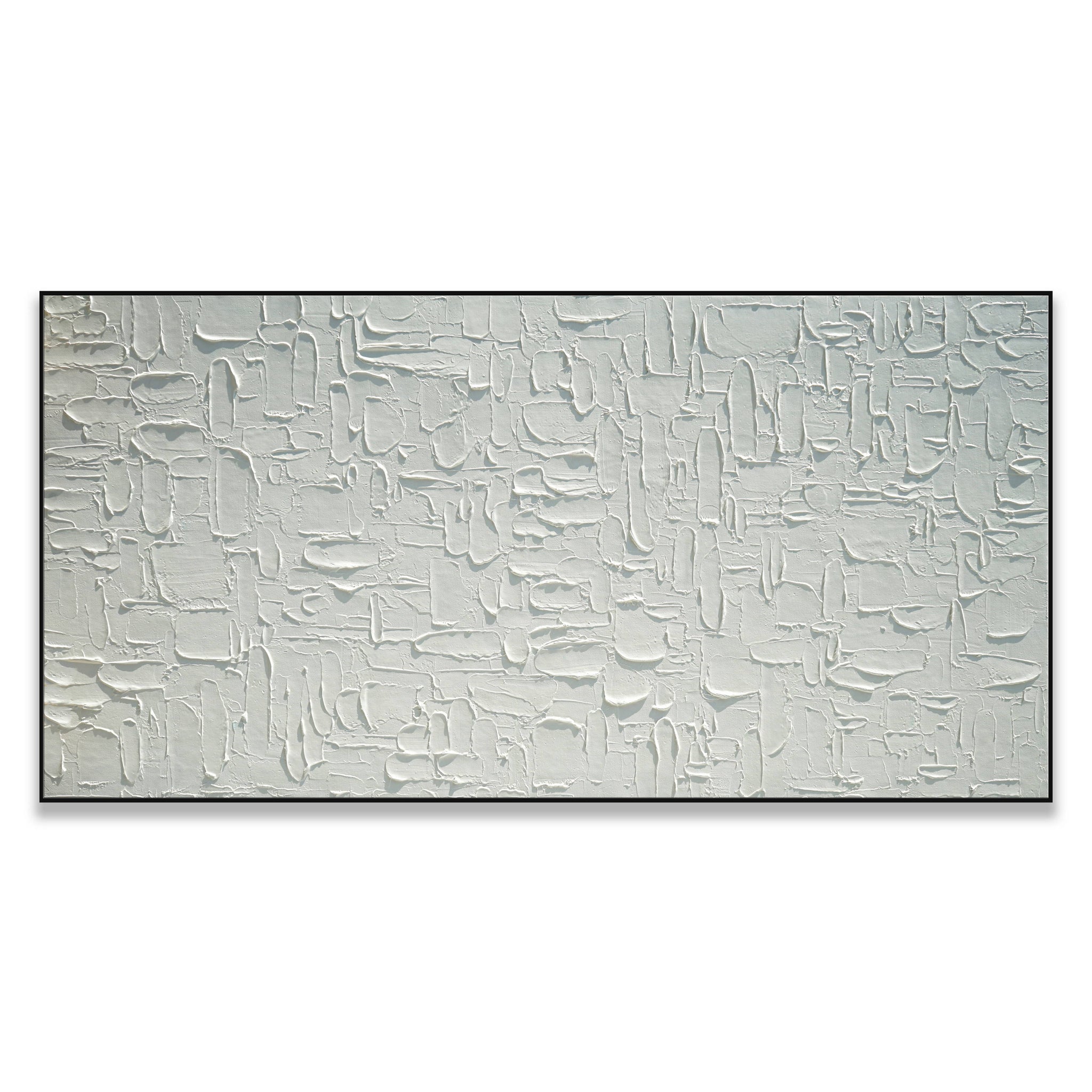 Dipinto a mano acrilico su tela Astratto 70x140cm