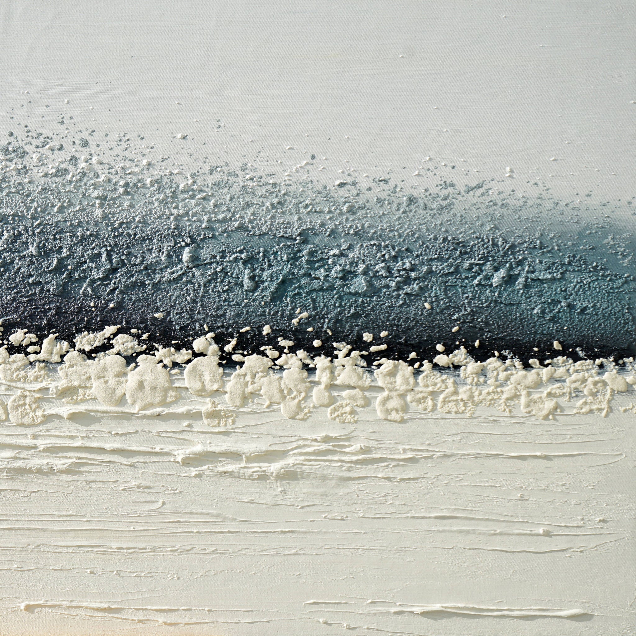 Dipinto a mano acrilico su tela Astratto 70x140cm