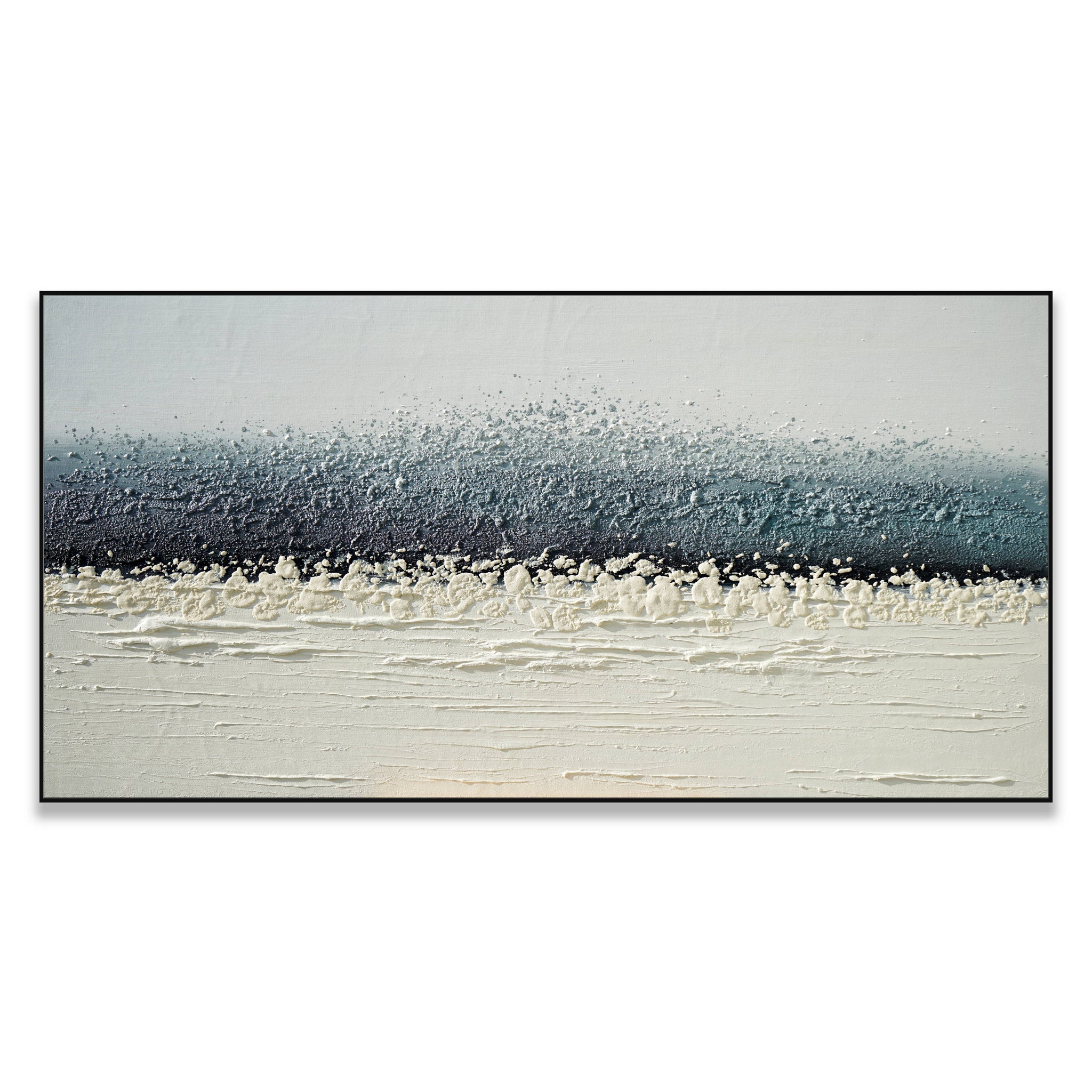 Dipinto a mano acrilico su tela Astratto 70x140cm