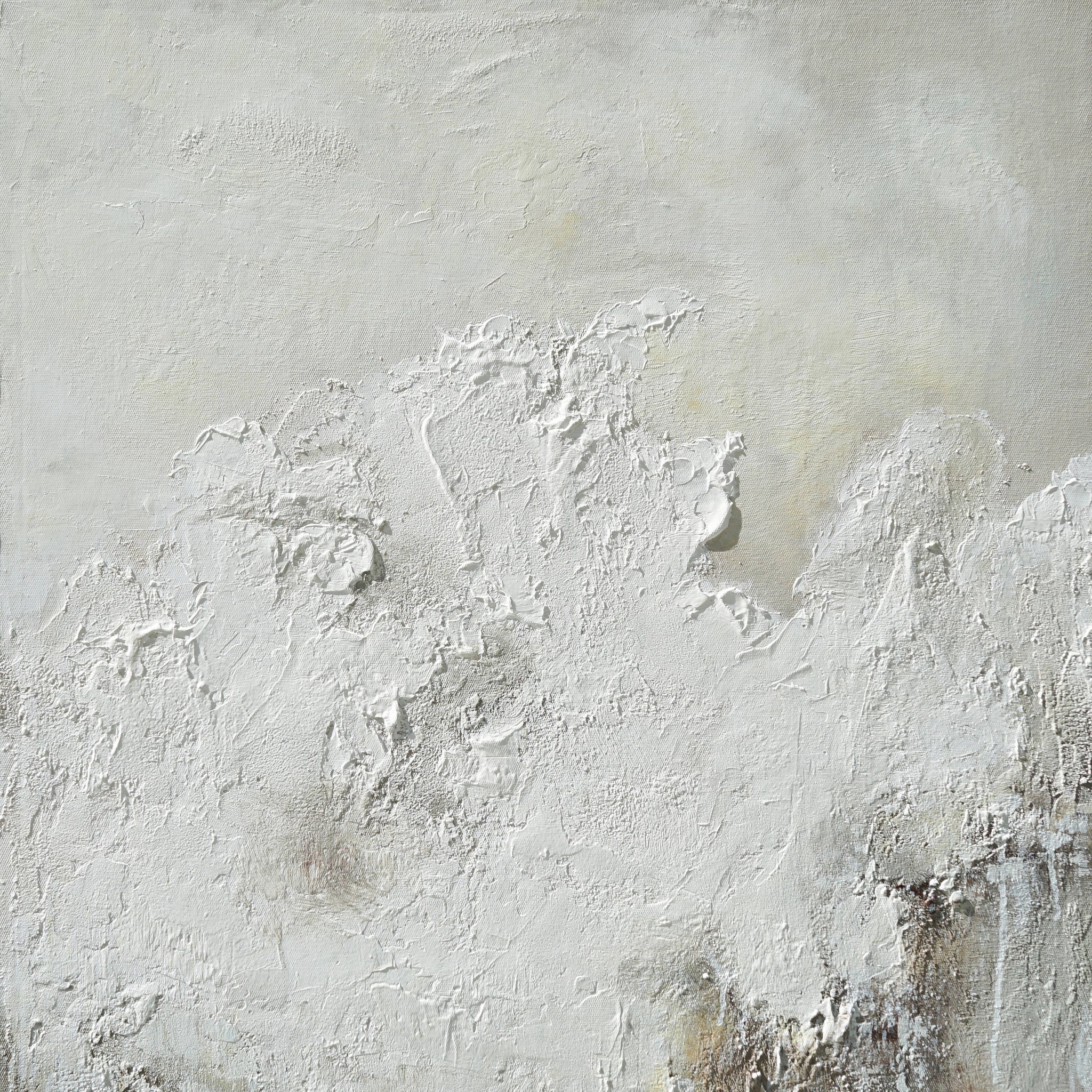 Dipinto a mano acrilico su tela Scenario Astratto 75x100cm