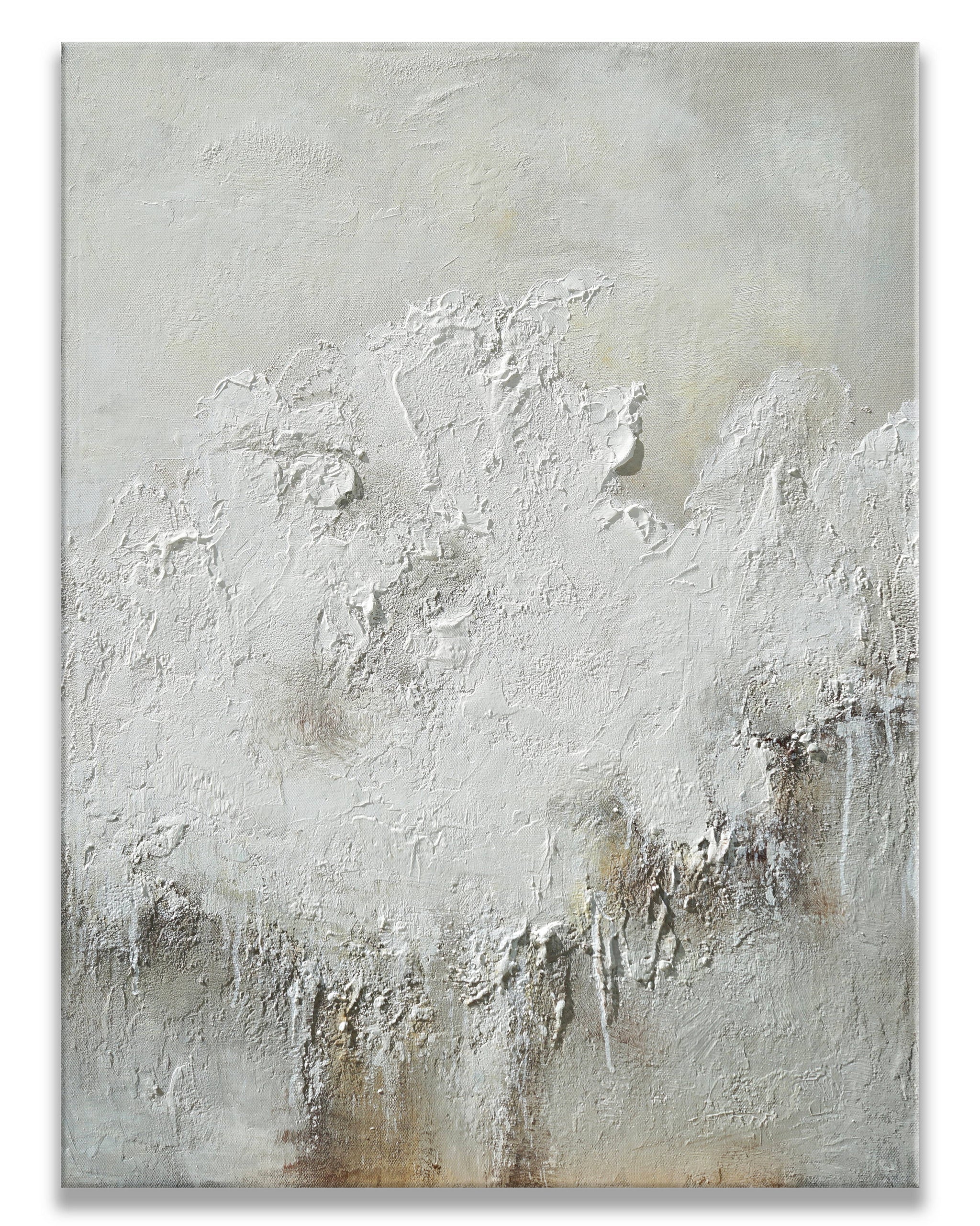 Dipinto a mano acrilico su tela Scenario Astratto 75x100cm