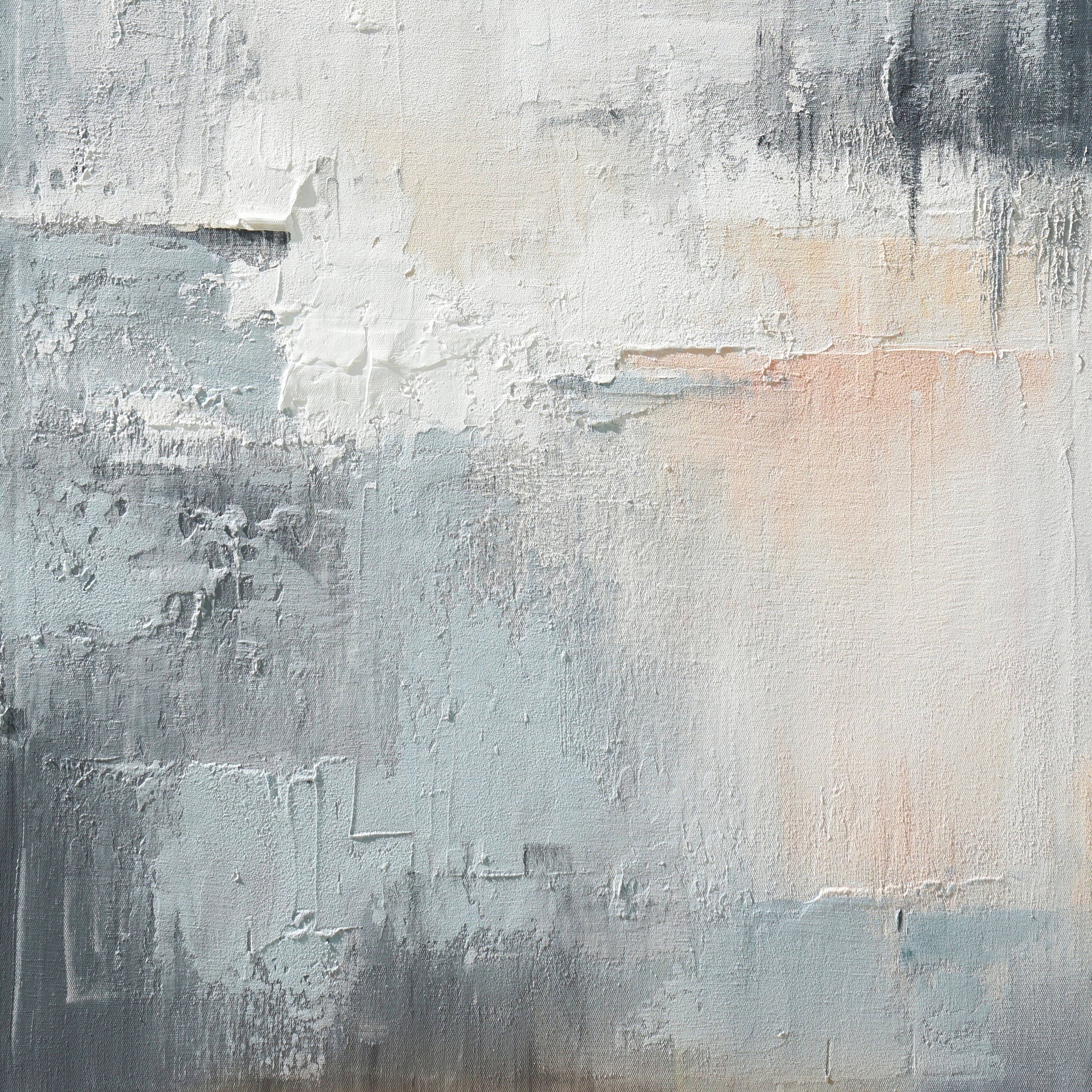 Dipinto a mano acrilico su tela Astratto 75x100cm