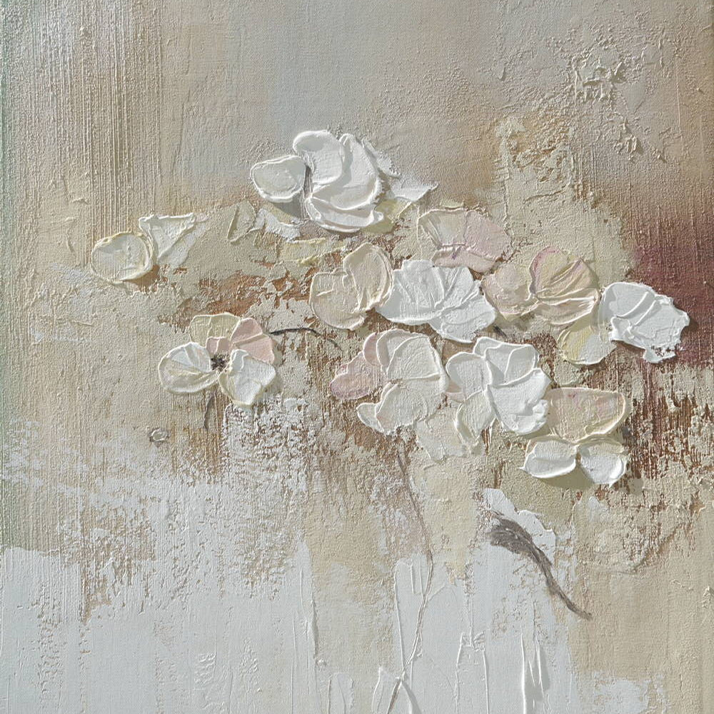 Dipinto a mano acrilico su tela Fiori e Piante