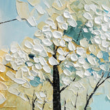Dipinto a mano acrilico su tela Floreale  60x150cm