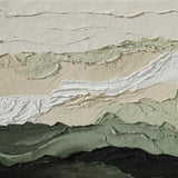 Dipinto a mano acrilico su tela Scenario Astratto  60x150cm