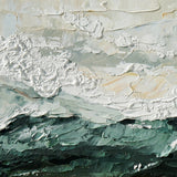 Dipinto a mano acrilico su tela Scenario Astratto  60x150cm