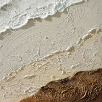 Dipinto a mano acrilico su tela Scenario Astratto  70x140cm