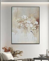 Dipinto a mano acrilico su tela Floreale  75x100cm
