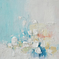 Dipinto a mano acrilico su tela Floreale  75x100cm