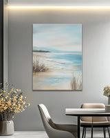 Dipinto a mano acrilico su tela Scenario Astratto  75x100cm
