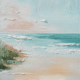 Dipinto a mano acrilico su tela Scenario Astratto  75x100cm