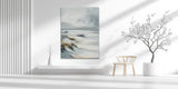 Dipinto a mano acrilico su tela Scenario Astratto  75x100cm