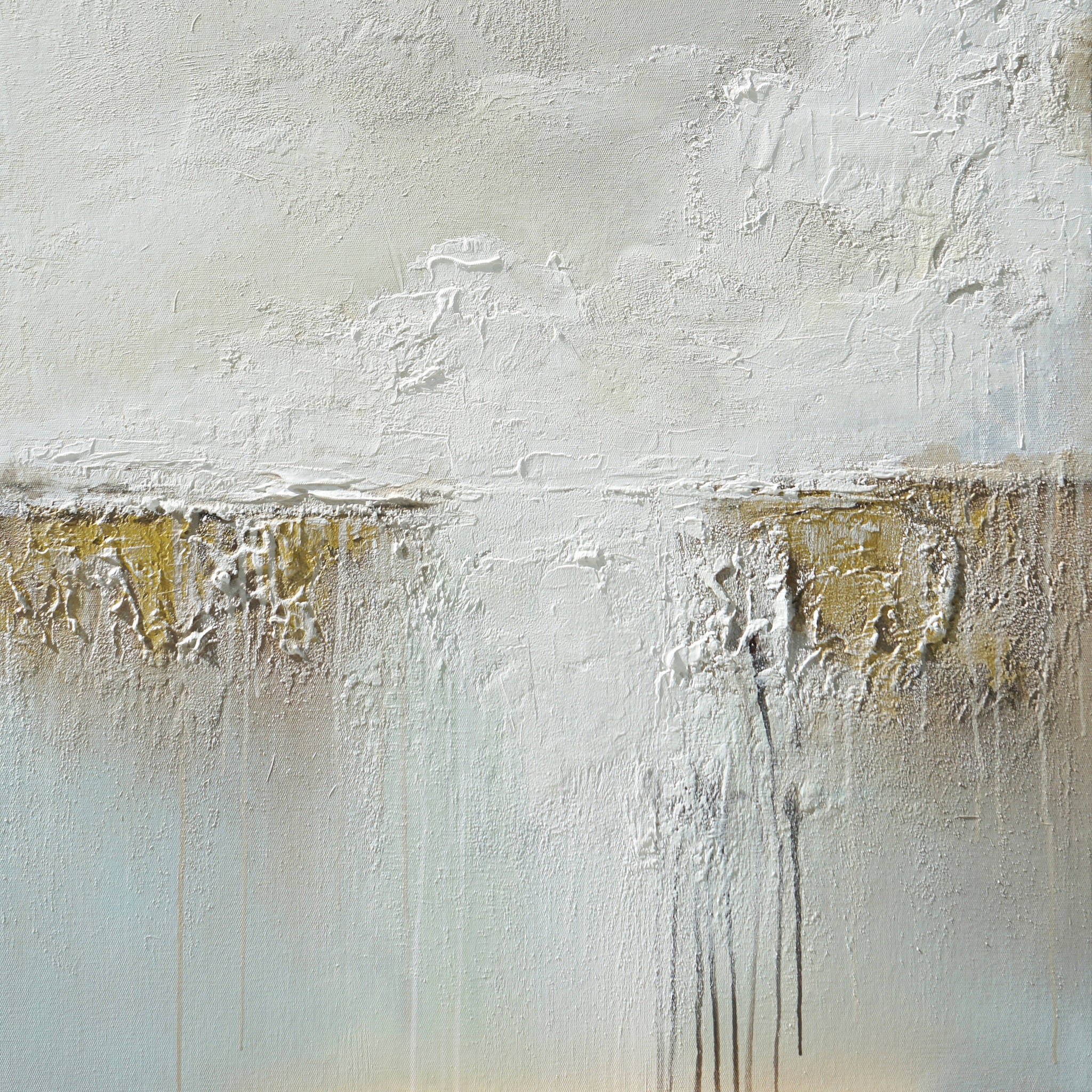 Dipinto a mano acrilico su tela Scenario Astratto  75x100cm