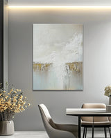 Dipinto a mano acrilico su tela Scenario Astratto  75x100cm