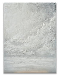 Dipinto a mano acrilico su tela Scenario Astratto  75x100cm