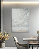 Dipinto a mano acrilico su tela Scenario Astratto  75x100cm
