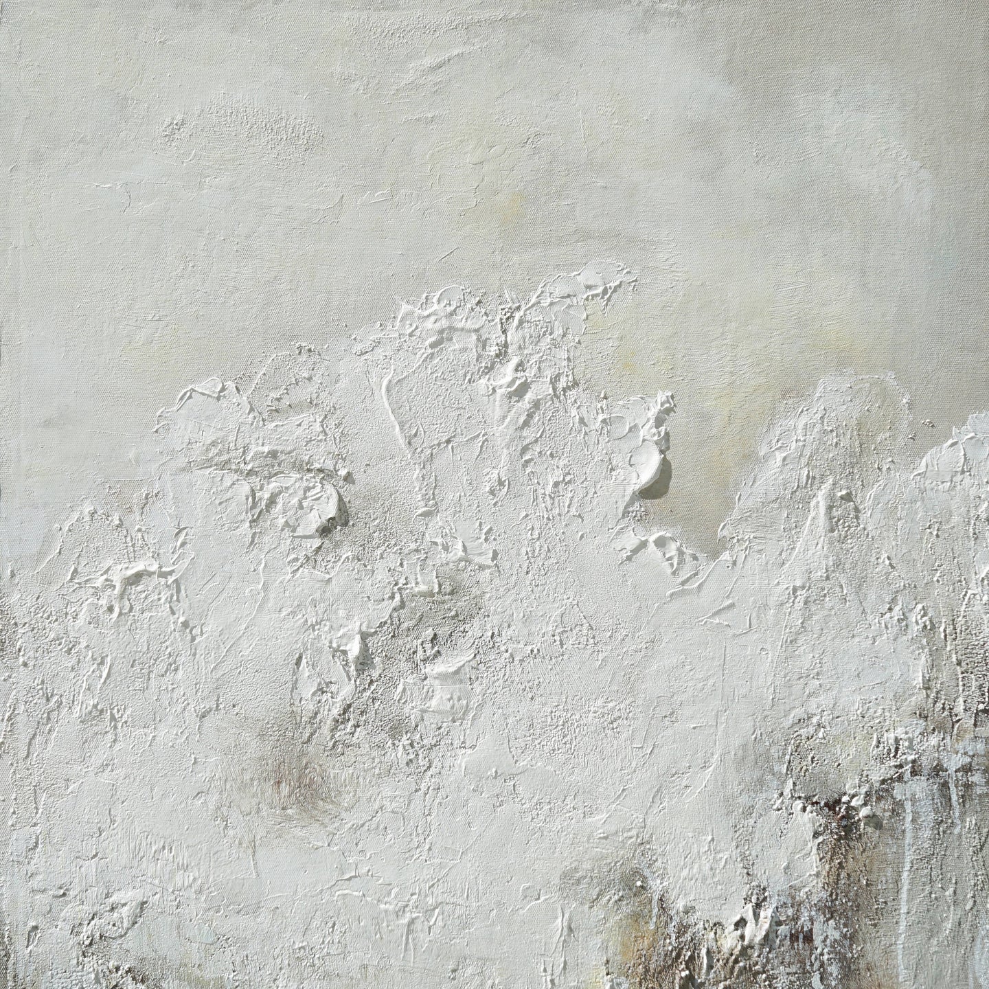 Dipinto a mano acrilico su tela Scenario Astratto  75x100cm