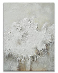 Dipinto a mano acrilico su tela Scenario Astratto  75x100cm