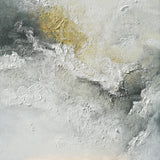 Dipinto a mano acrilico su tela Scenario Astratto  75x100cm