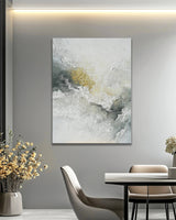 Dipinto a mano acrilico su tela Scenario Astratto  75x100cm