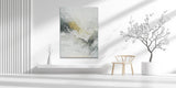Dipinto a mano acrilico su tela Scenario Astratto  75x100cm