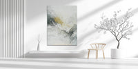Dipinto a mano acrilico su tela Scenario Astratto  75x100cm
