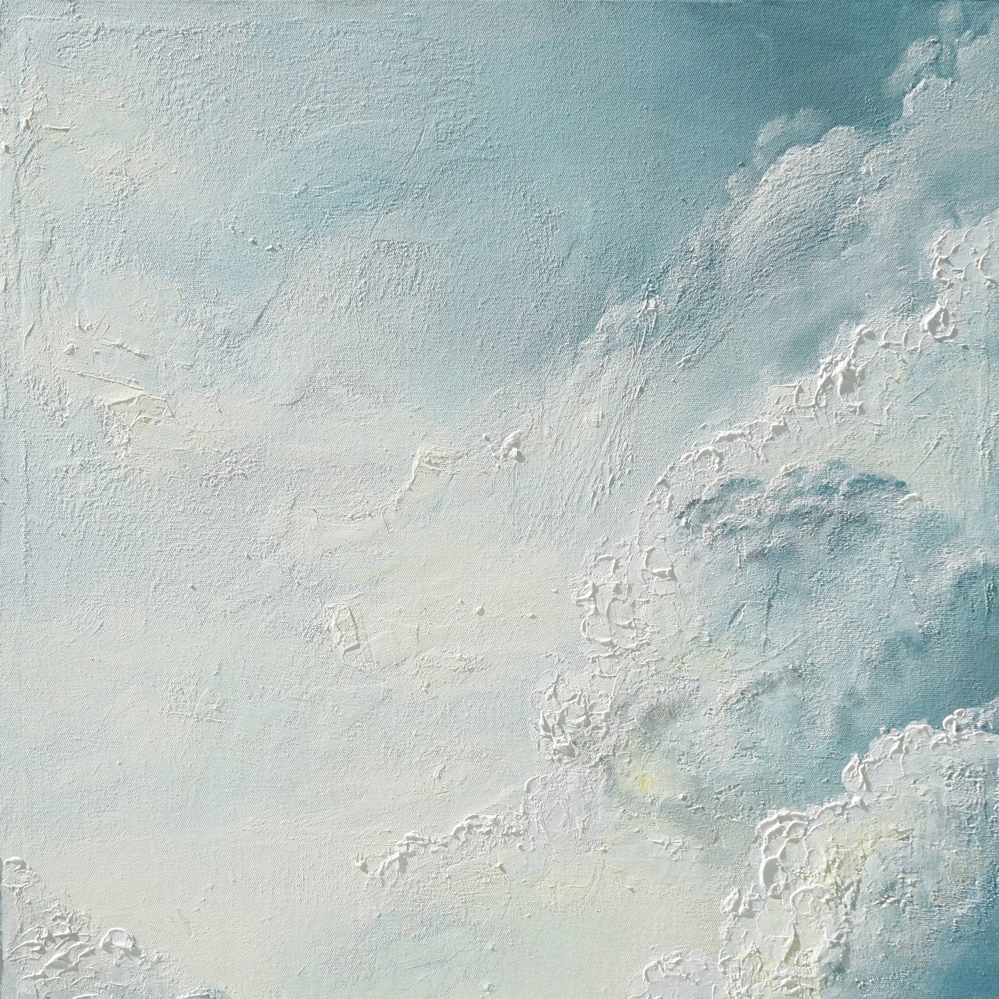 Dipinto a mano acrilico su tela Scenario Astratto  75x100cm