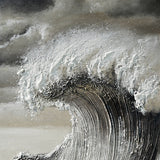 Dipinto a mano acrilico su tela Scenario Astratto  70x140cm