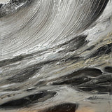 Dipinto a mano acrilico su tela Scenario Astratto  70x140cm